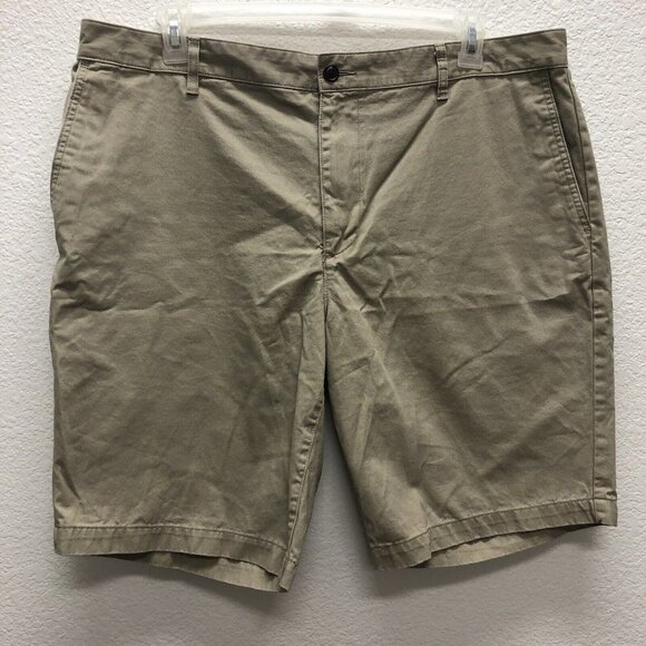 Dockers Other - DOCKERS KHAKI MEN'S Sz 40 SHORTS FLAT FRONT CLASSIC FIT